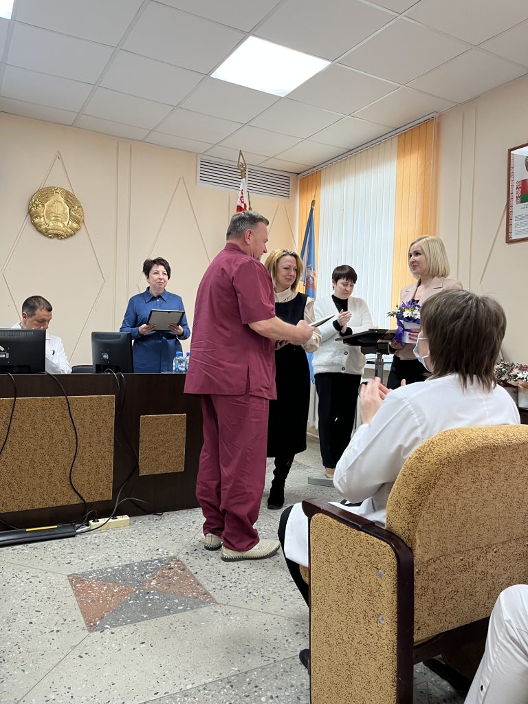 10 февраля  2023 года в Витебском областном клиническом диагностическом центре