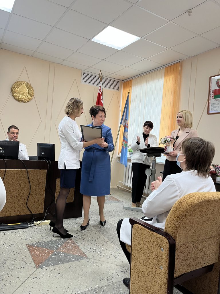 10 февраля  2023 года в Витебском областном клиническом диагностическом центре